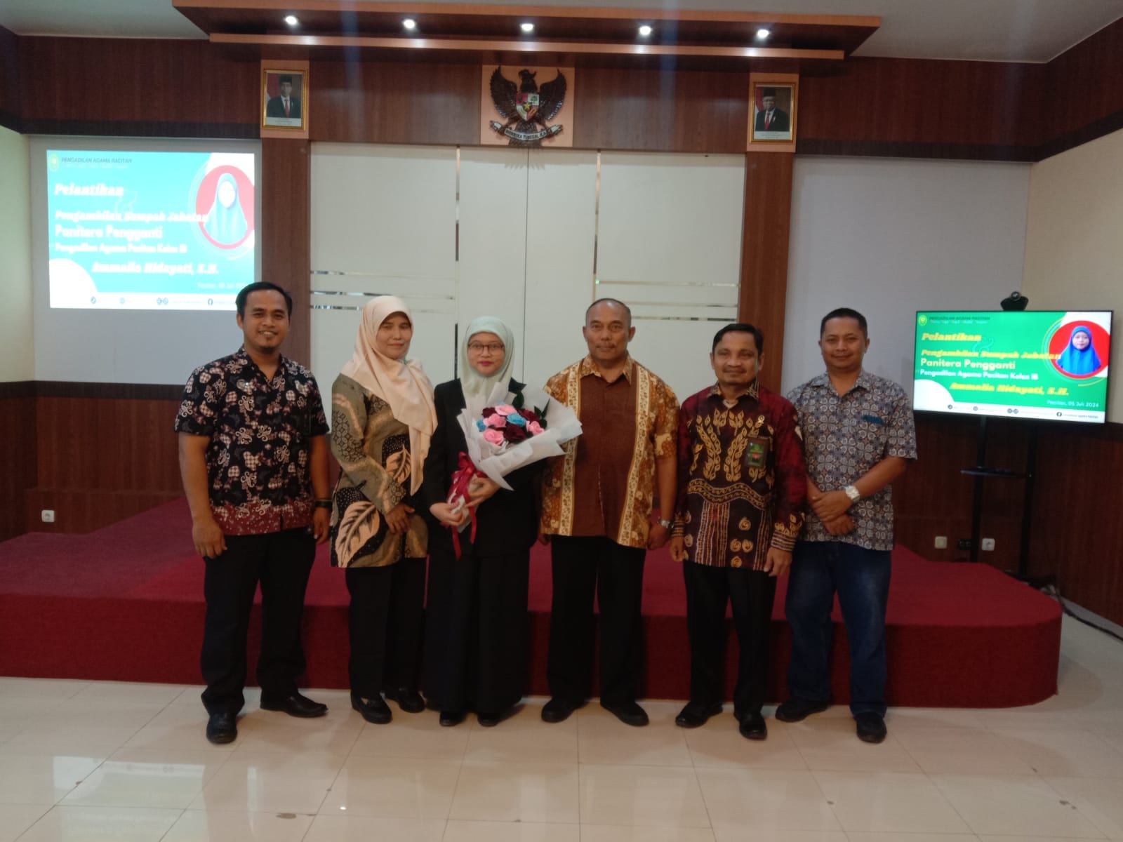 Analis Perkara Peradilan PA Malang Dilantik Menjadi Panitera Pengganti PA Pacitan