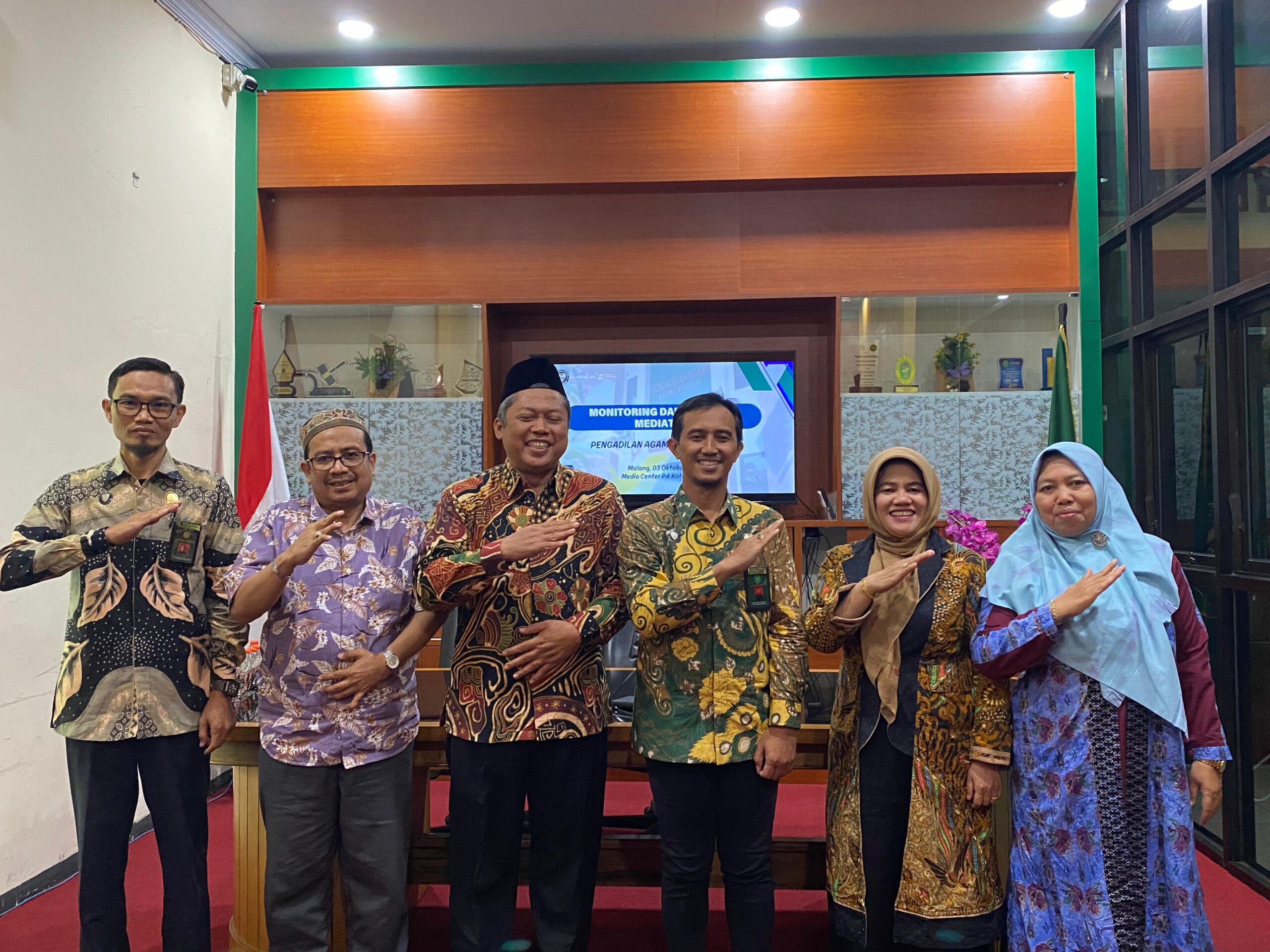 Wujudkan Mediasi Berkualitas, PA Kota Malang Gelar Monev Rutin