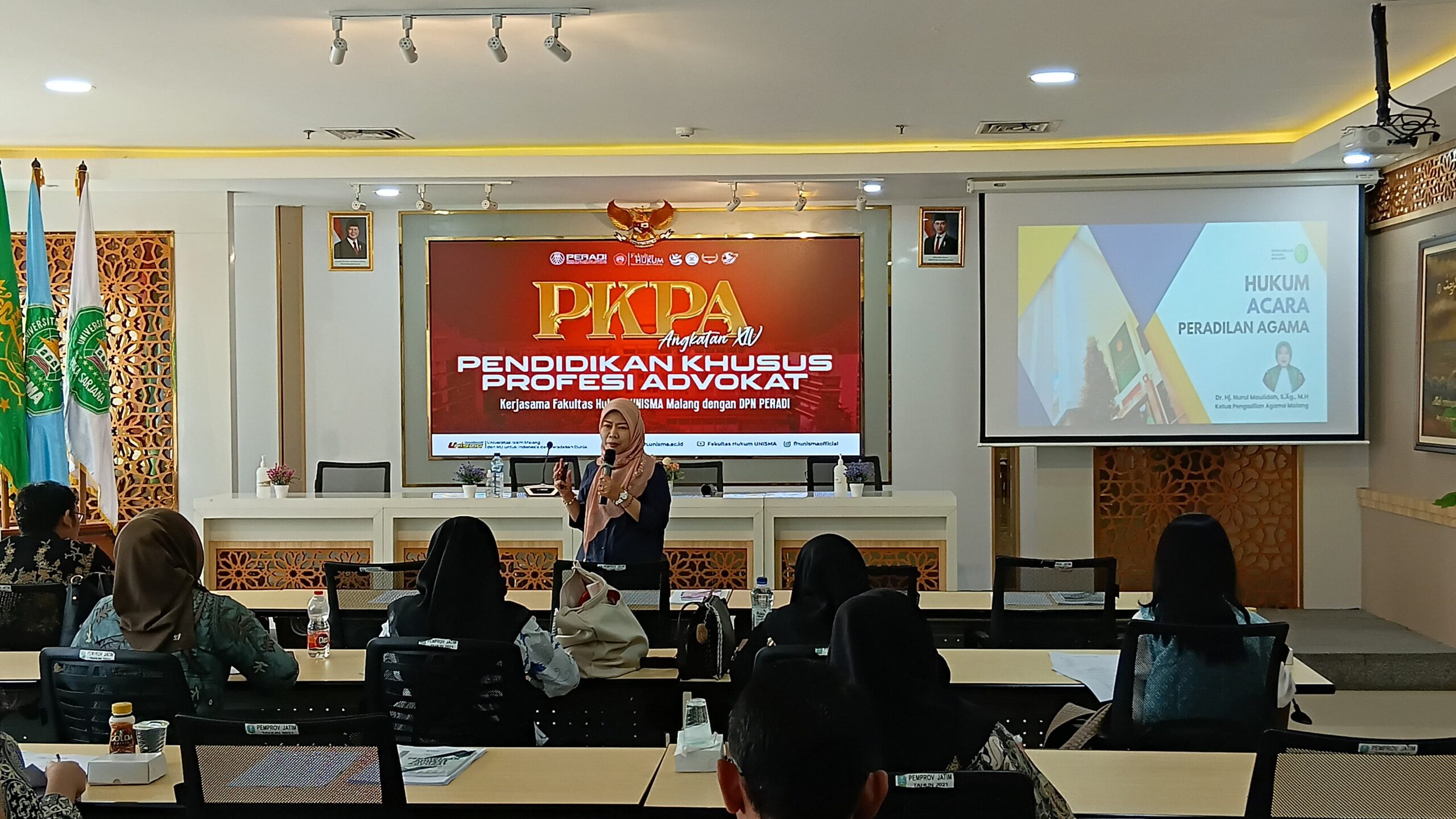 Ketua PA Kota Malang Jadi Magnet PKPA UNISMA! Kupas Tuntas Hukum Acara Peradilan Agama di Hadapan Calon Advokat