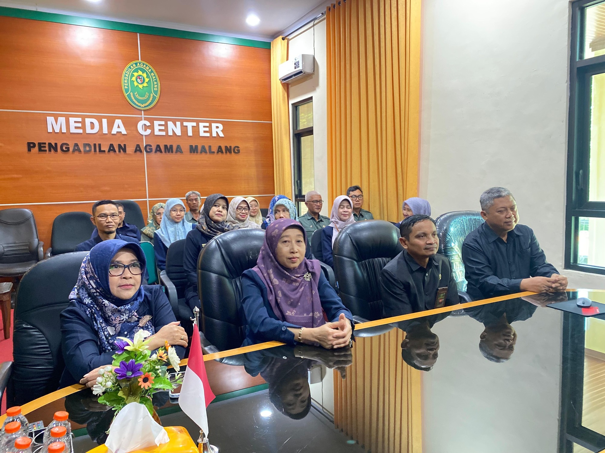 Perkuat Resiliensi Psikologis, Aparatur PA Kota Malang Ikuti Sosialisasi Mental Health Awareness Ditjen Badilag
