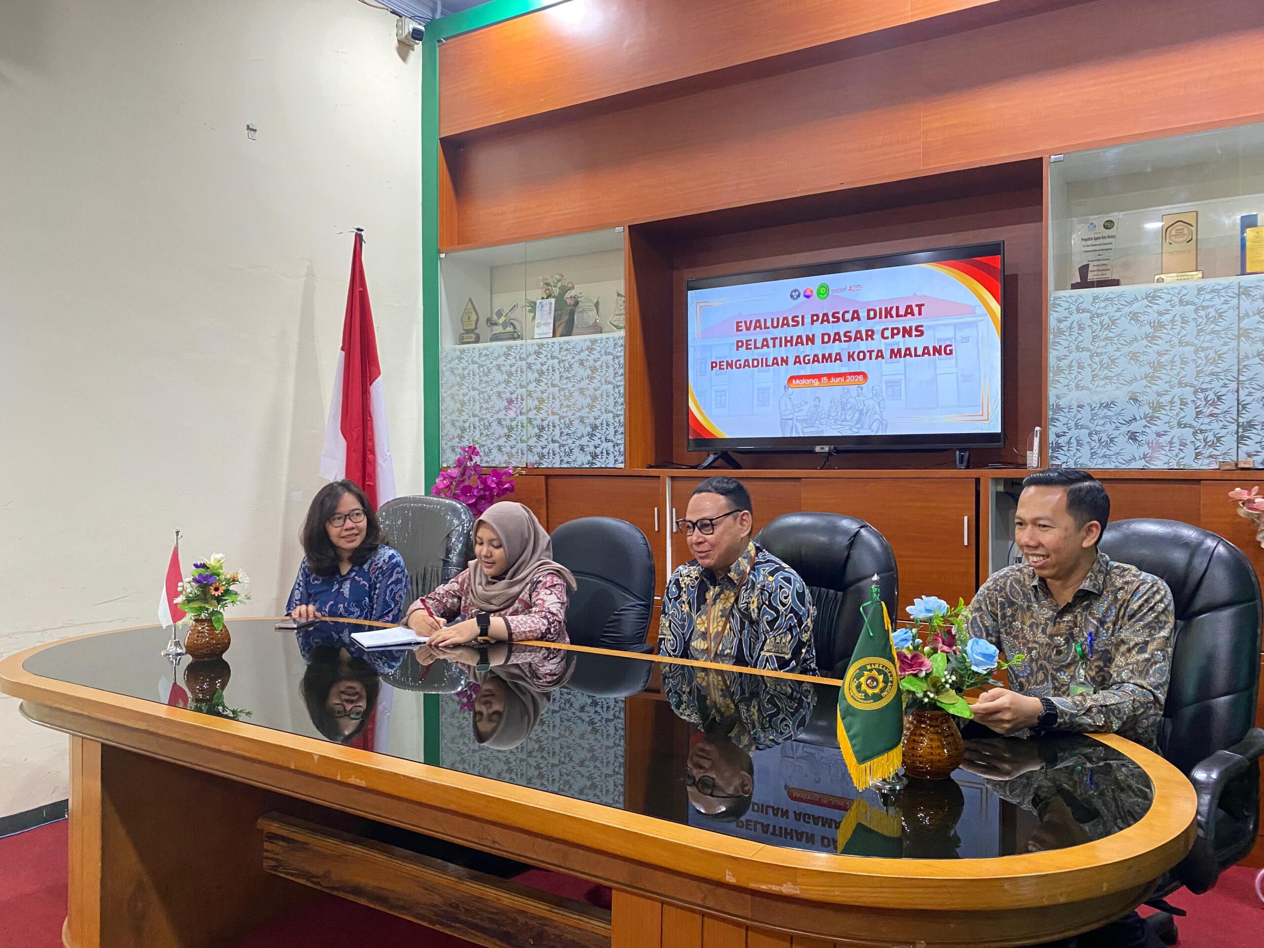 Usai LATSAR, CPNS PA Kota Malang Jalani Evaluasi Aktualisasi! Siap Jadi ASN Profesional dan Berintegritas