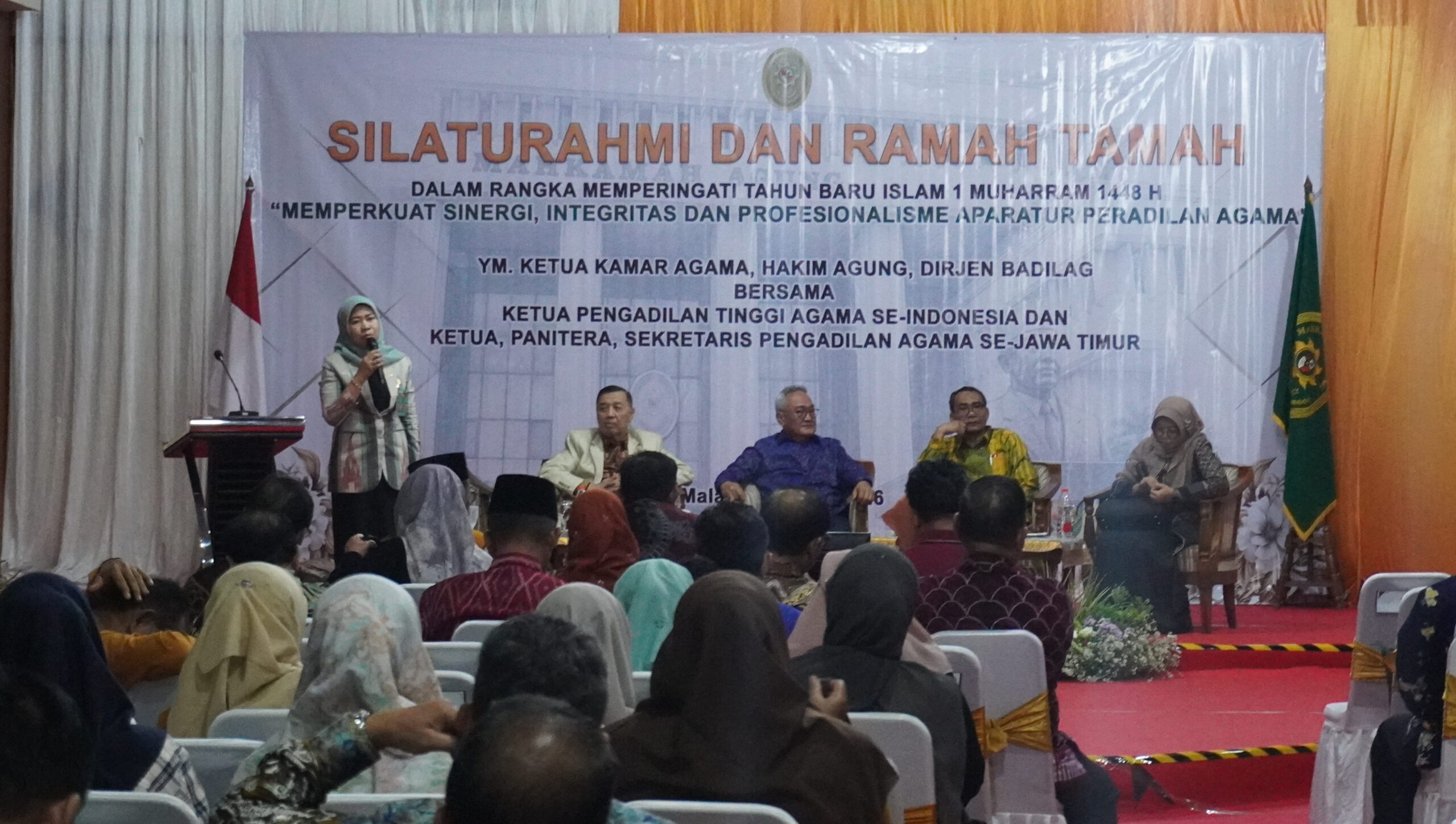 Pembinaan Eksklusif Ketua Kamar Agama & Hakim Agung MA RI di PA Kota Malang