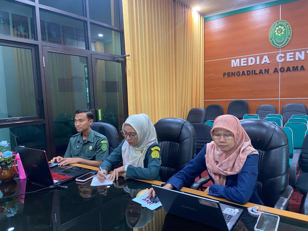 Mantapkan Perencanaan Anggaran, PA Kota Malang Ikuti Rakor Pagu Indikatif TA 2027