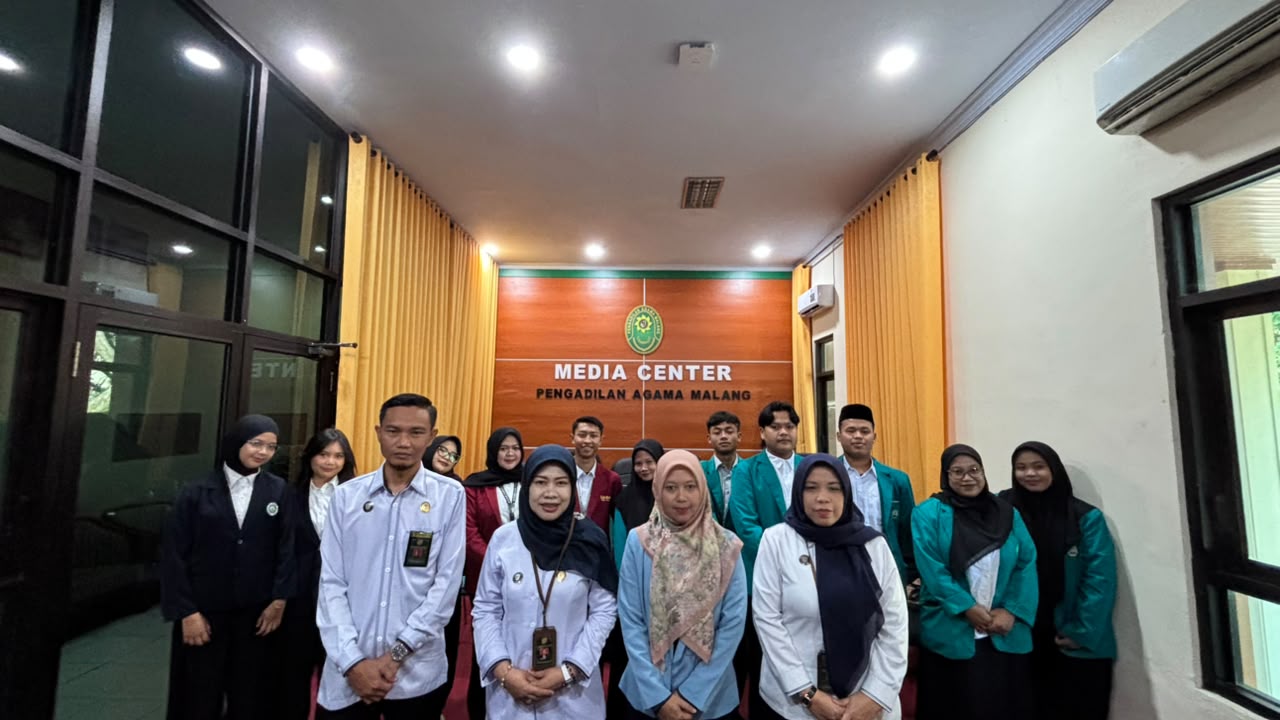 Resmi Dibuka Ketua PA Kota Malang, Mahasiswa Magang Tiga Perguruan Tinggi Siap Terjun Mengenal Dunia Peradilan