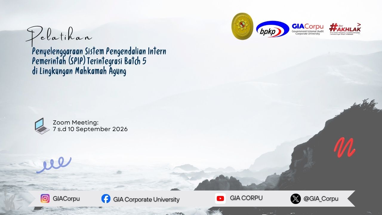 Pelatihan SPIP Terintegrasi Batch V, PA Kota Malang Perkuat Budaya Pengendalian Intern