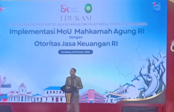 Dukung Implementasi MoU MA RI dan OJK, Ketua dan Panitera PA Kota Malang Hadiri Edukasi Keuangan Syariah