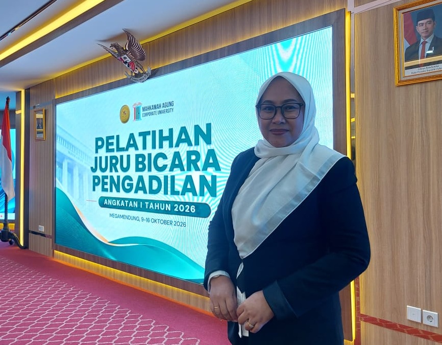 Perkuat Keterbukaan Informasi, Wakil Ketua PA Kota Malang Ikuti Pelatihan Juru Bicara Pengadilan