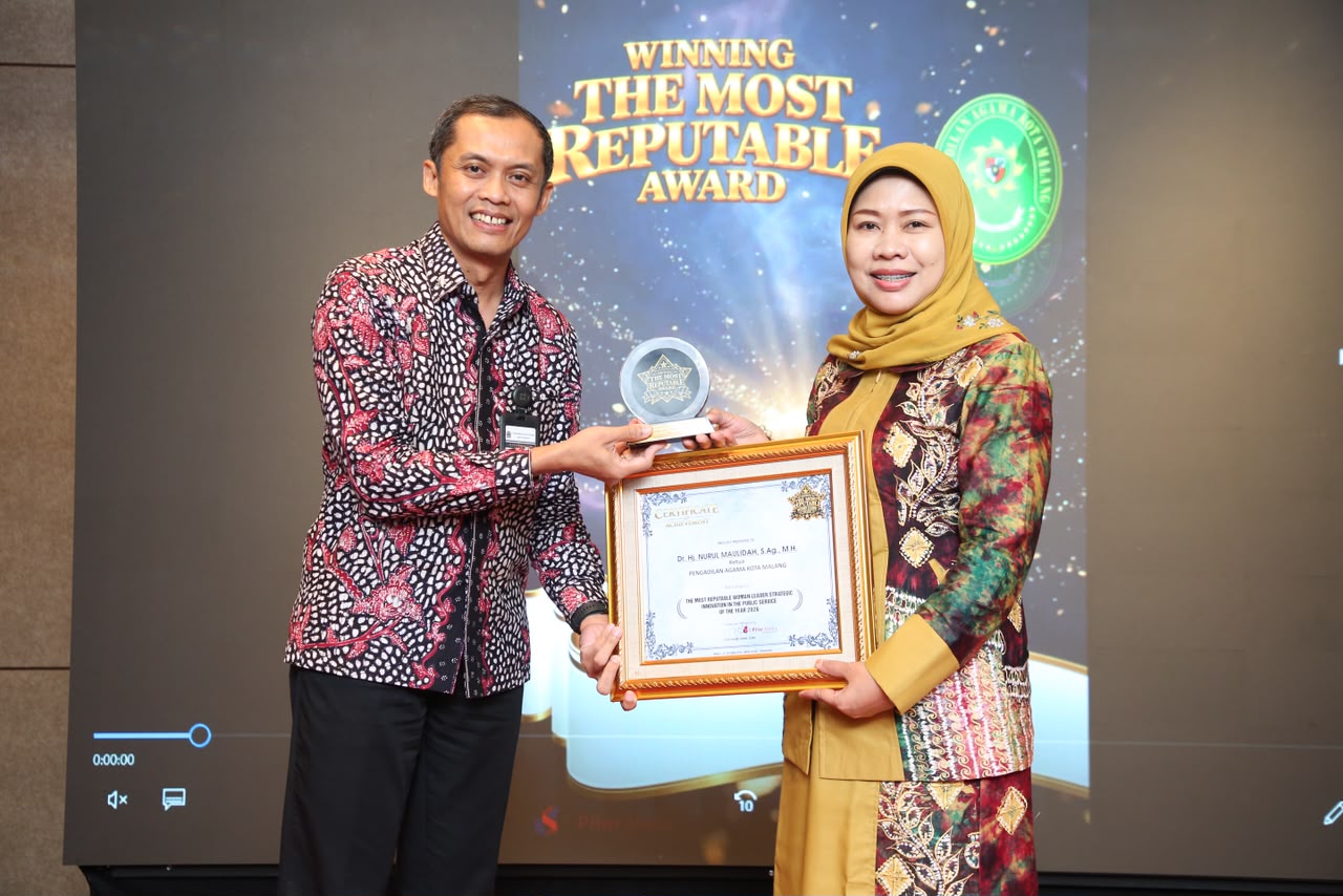 Gemilang! Ketua PA Kota Malang Raih Woman Leader Award 2026, Bukti Inovasi Pelayanan Publik Bernilai Tinggi